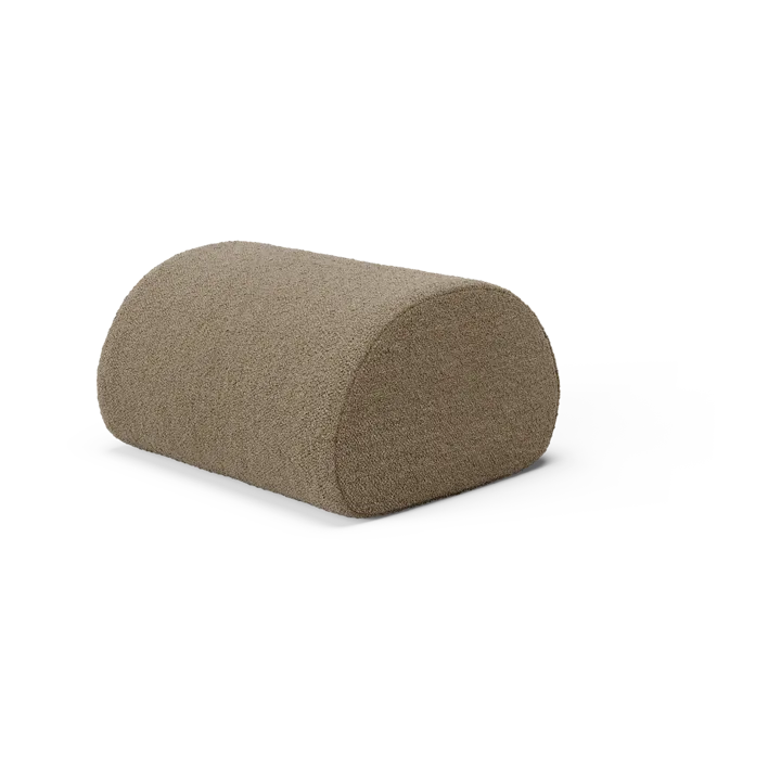 Pufa Rouli pouf pure bouclé - Sand - Ferm Living