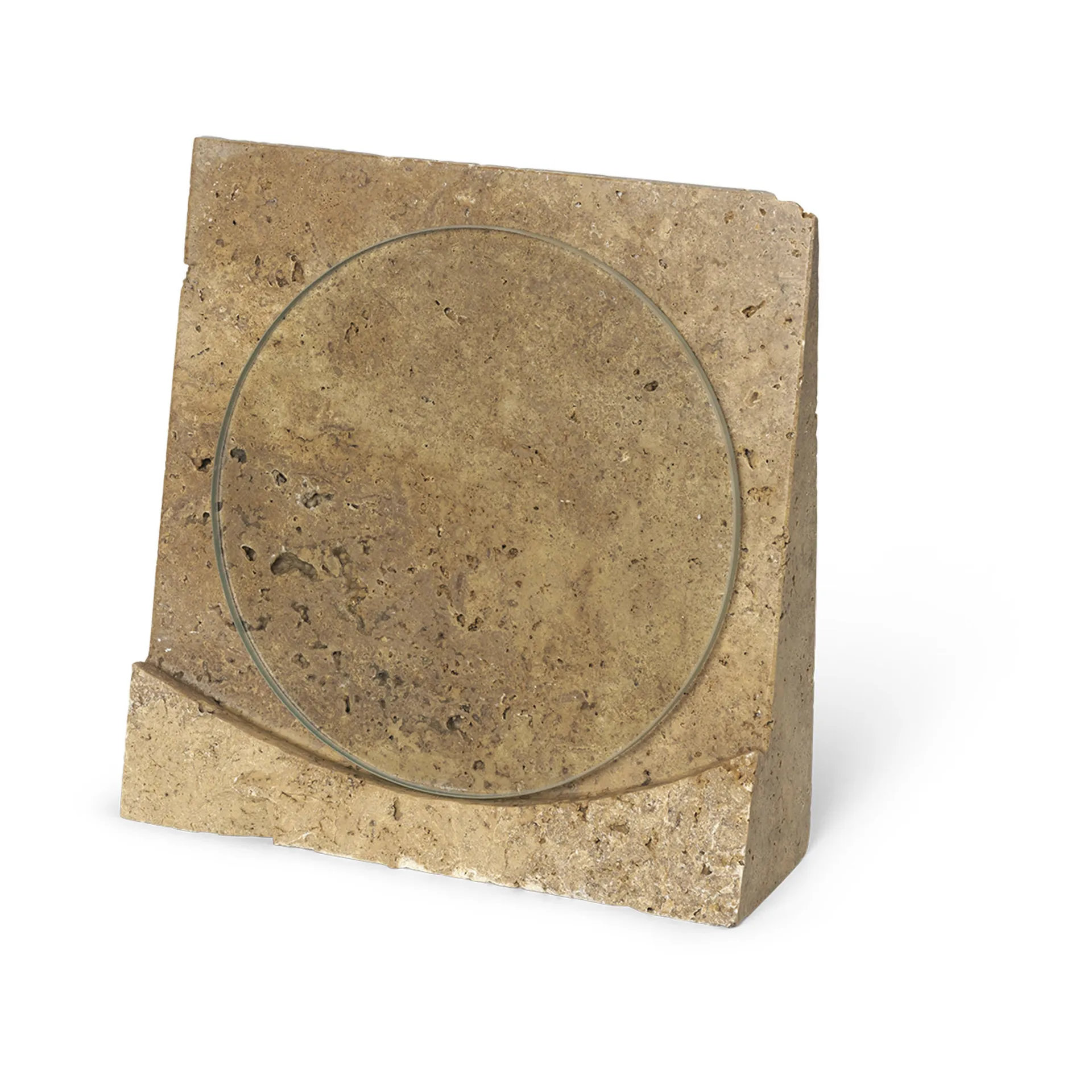 Ramka Klint 18x18 cm, Beżowy trawertyn Ferm Living