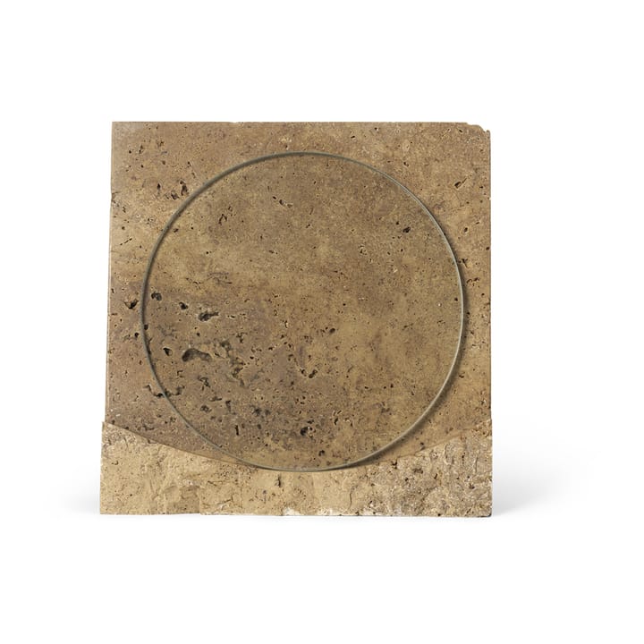 Ramka Klint 18x18 cm, Beżowy trawertyn Ferm Living
