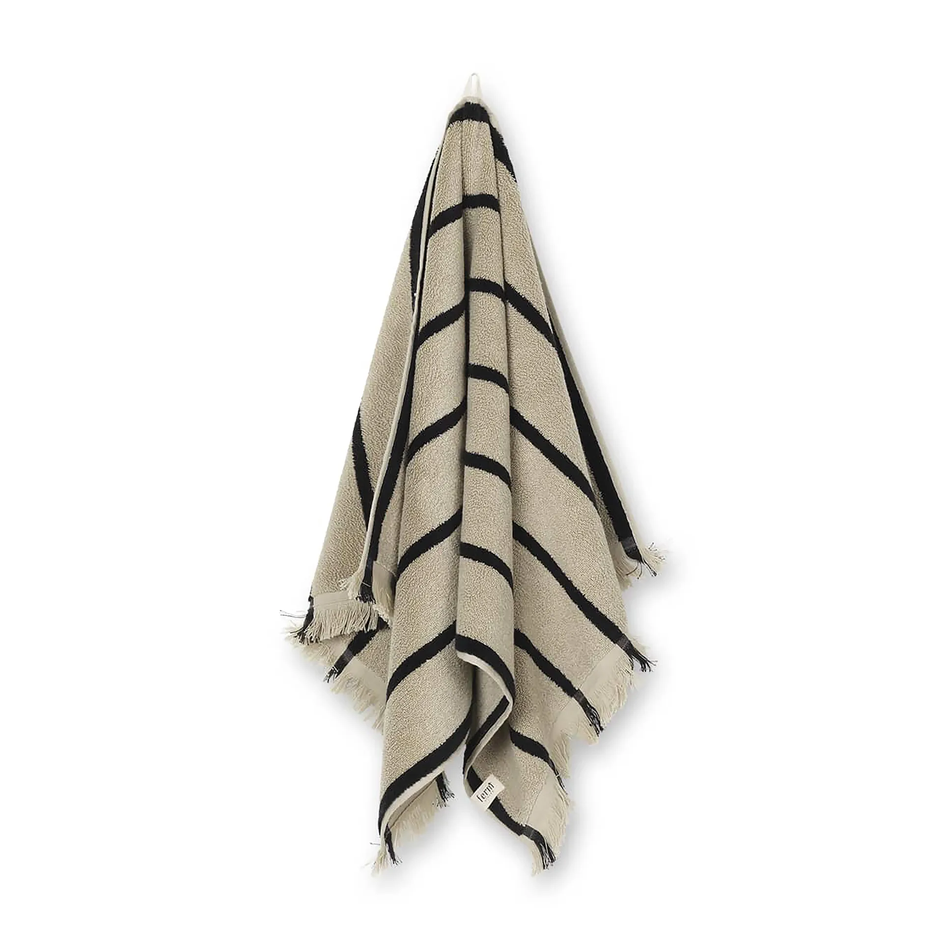 Ręcznik Alee 50x100 cm, Sand-black
​ Ferm Living