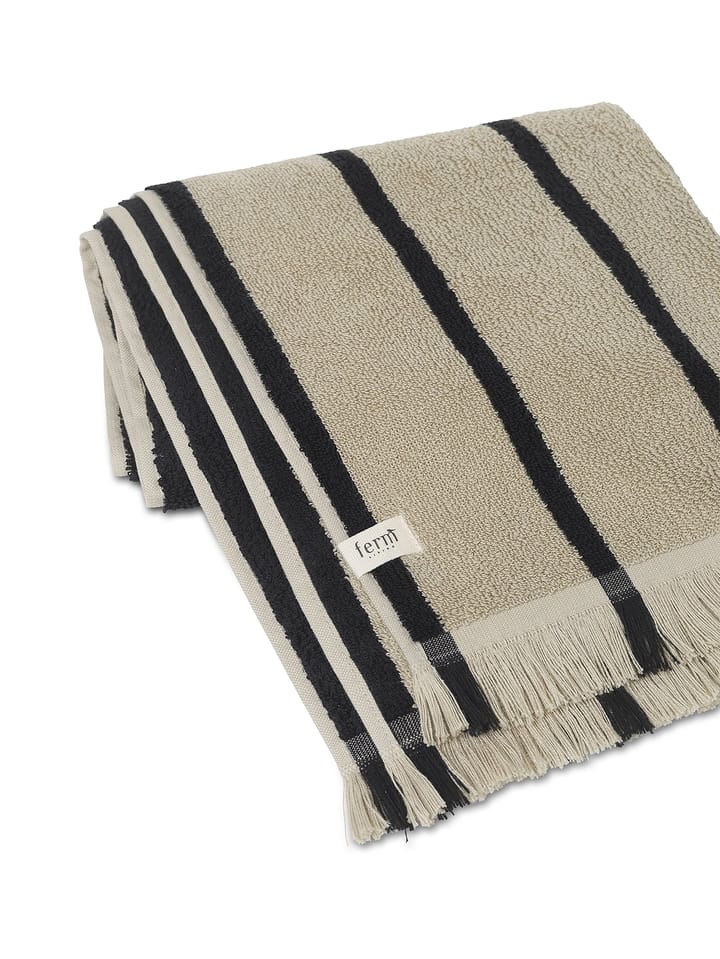 Ręcznik Alee 50x100 cm, Sand-black
​ Ferm Living