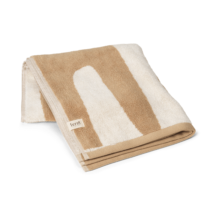 Ręcznik do rąk Ebb 50x100 cm - Sand, off-white - Ferm LIVING