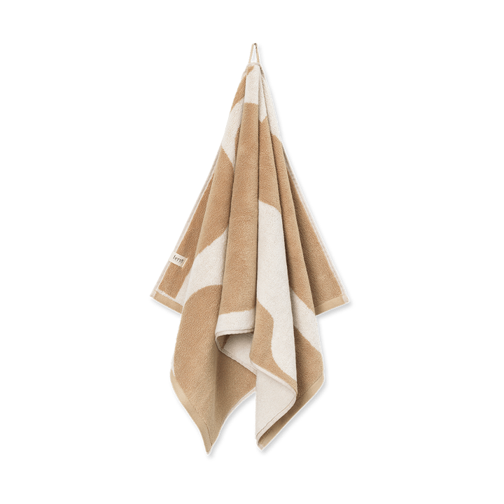 Ręcznik do rąk Ebb 50x100 cm - Sand, off-white - ferm LIVING