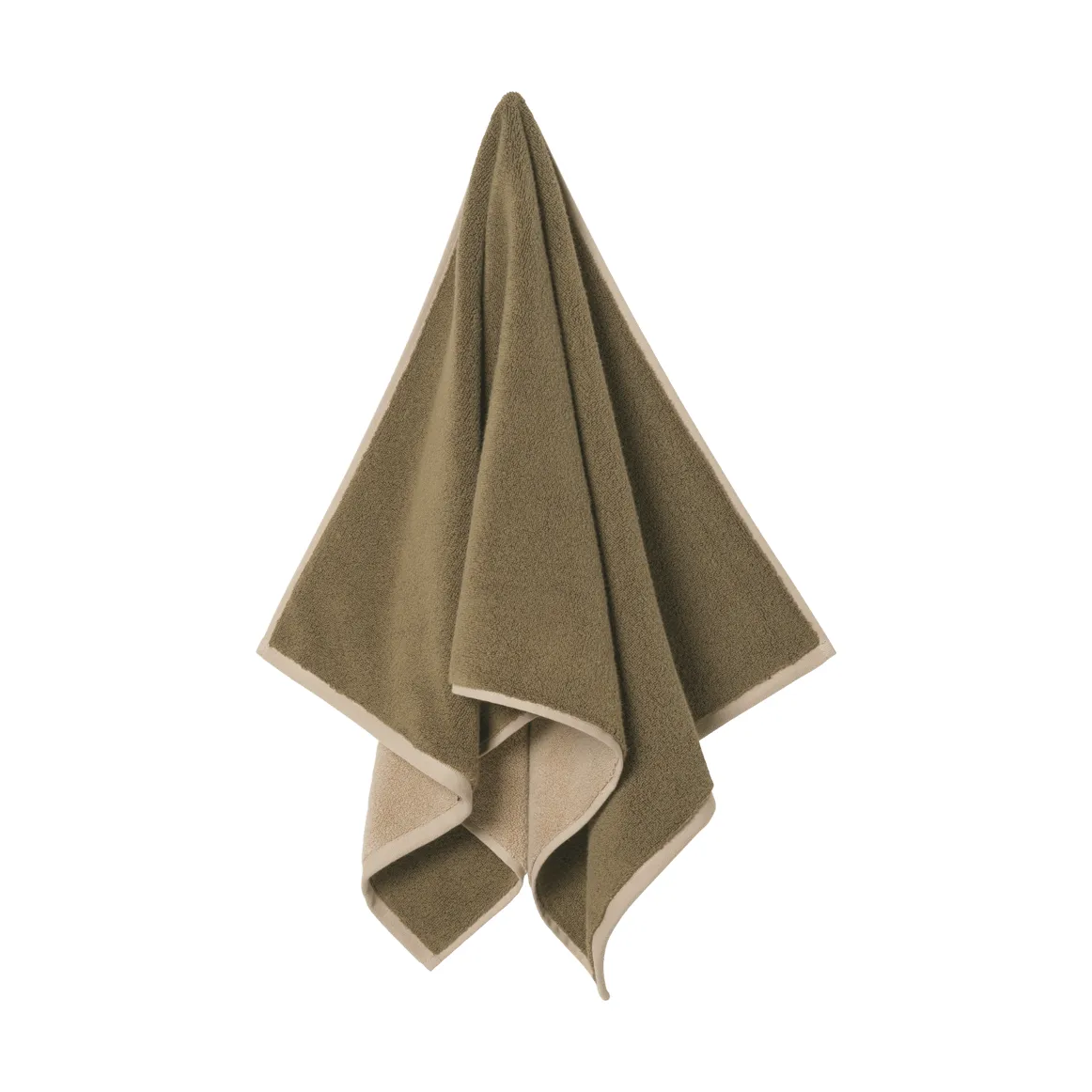 Ręcznik Ekko, Olive-cashmere, 50x100 cm Ferm Living