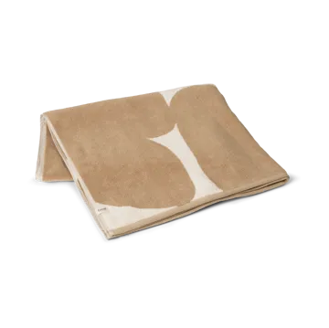Ręcznik kąpielowy Ebb 100x150 cm - Sand, off-white - Ferm Living