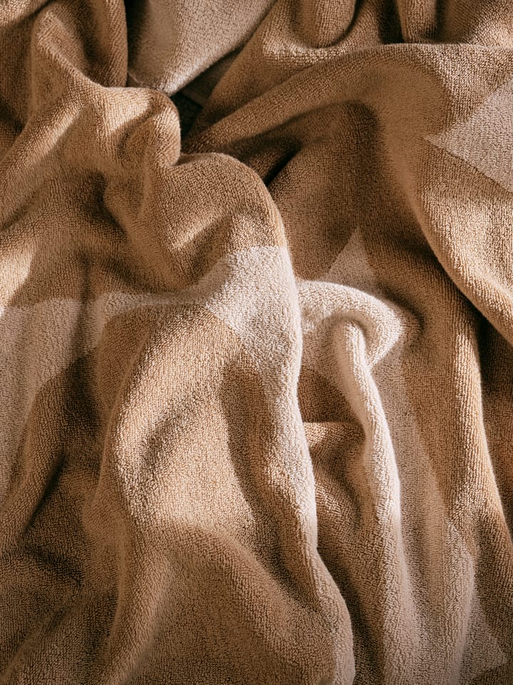 Ręcznik kąpielowy Ebb 100x150 cm, Sand, off-white Ferm Living
