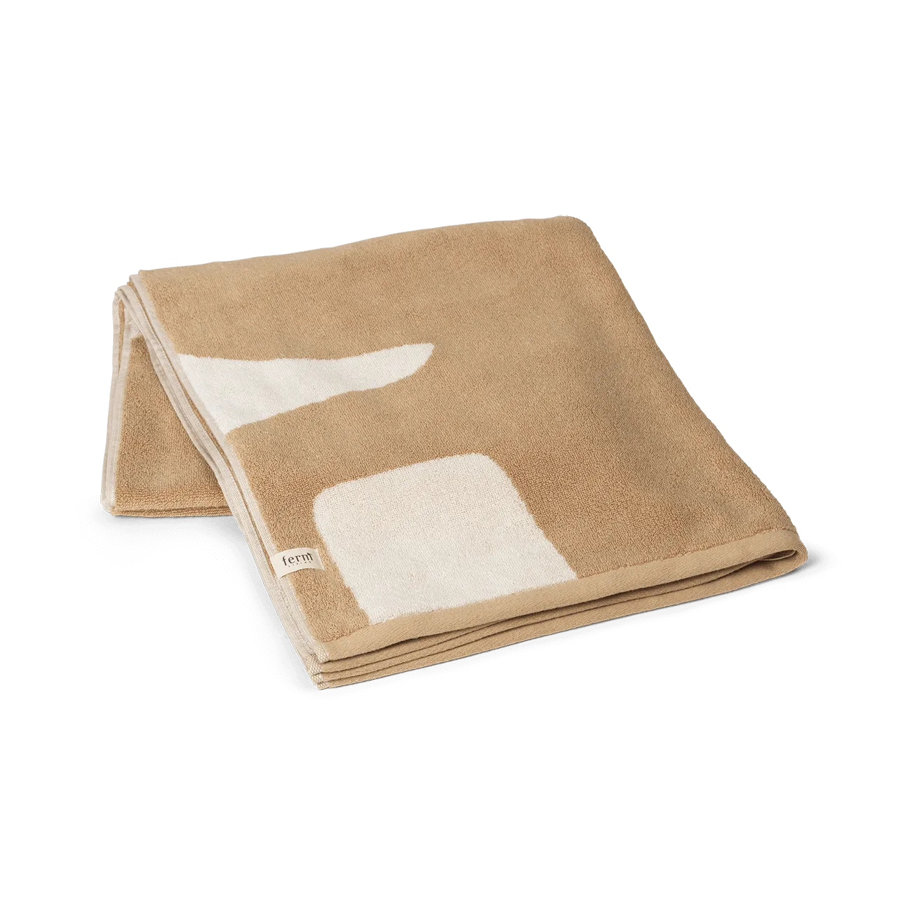 Ręcznik kąpielowy Ebb 70x140 cm, Sand, off-white Ferm Living
