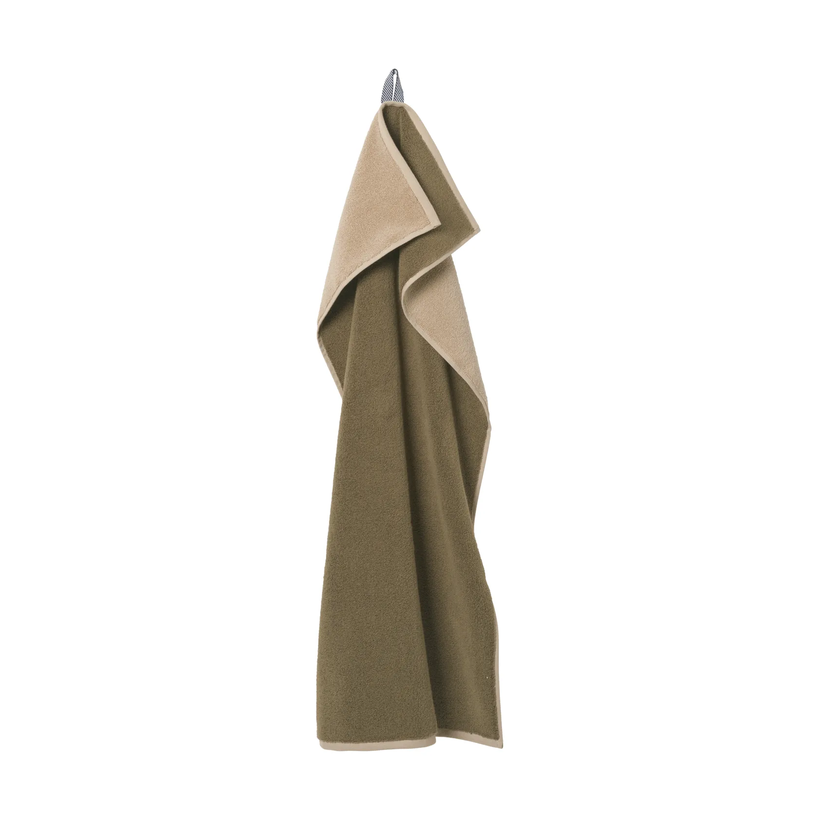 Ręcznik kąpielowy Ekko, Olive-cashmere, 70×140 cm Ferm Living