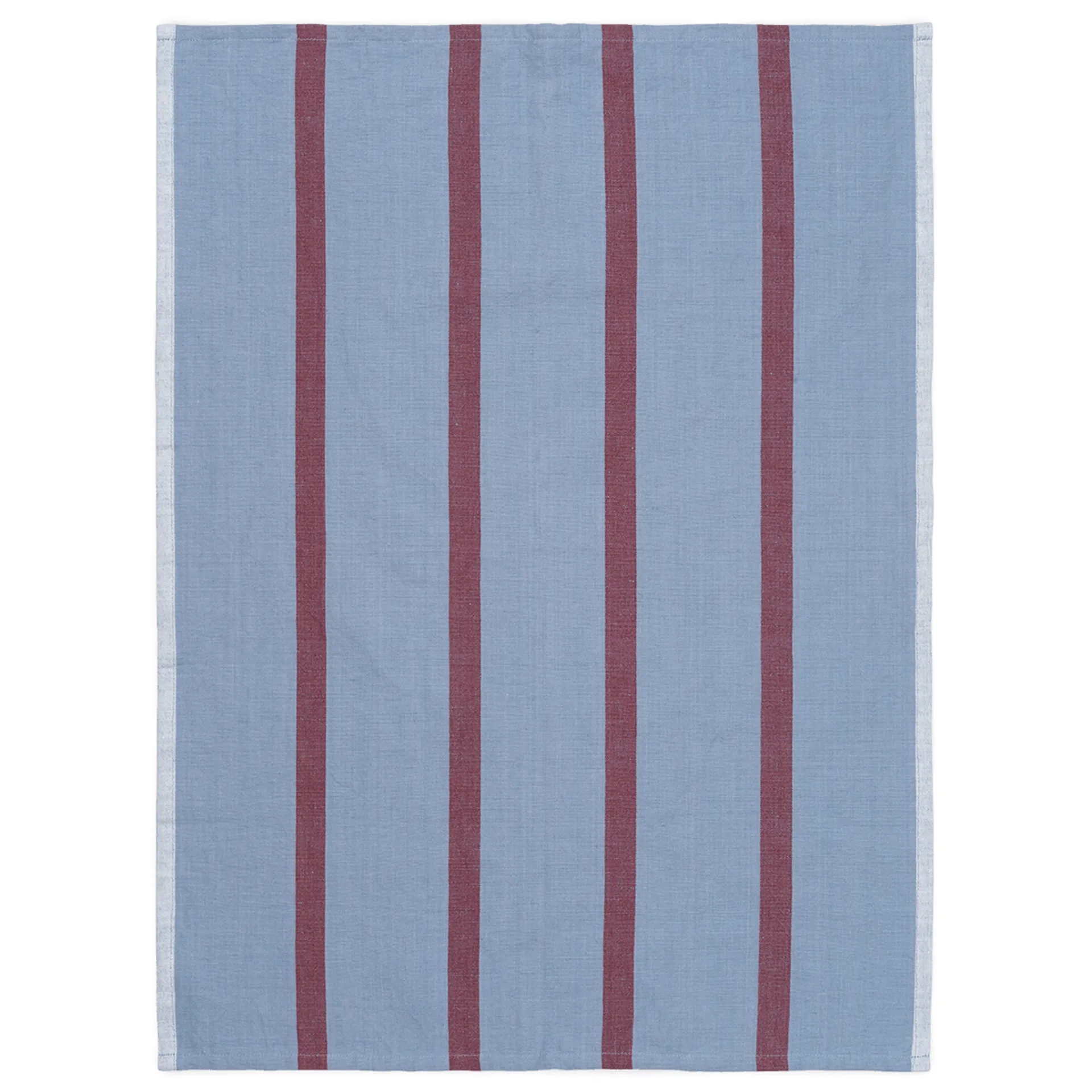 Ręcznik kuchenny Hale 50x70 cm, Faded blue-burgundy Ferm Living