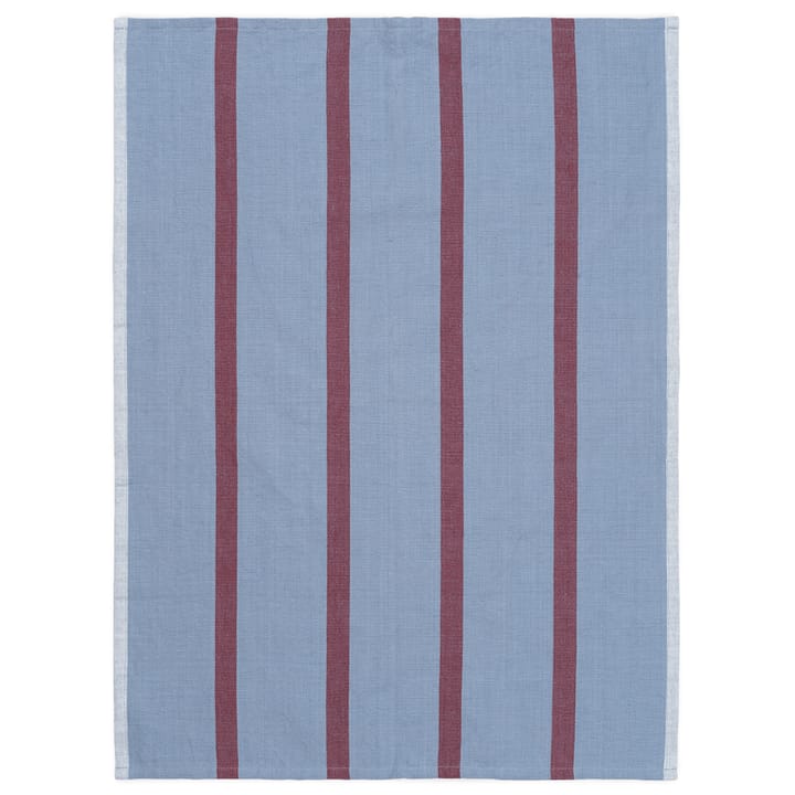 Ręcznik kuchenny Hale 50x70 cm - Faded blue-burgundy - ferm LIVING