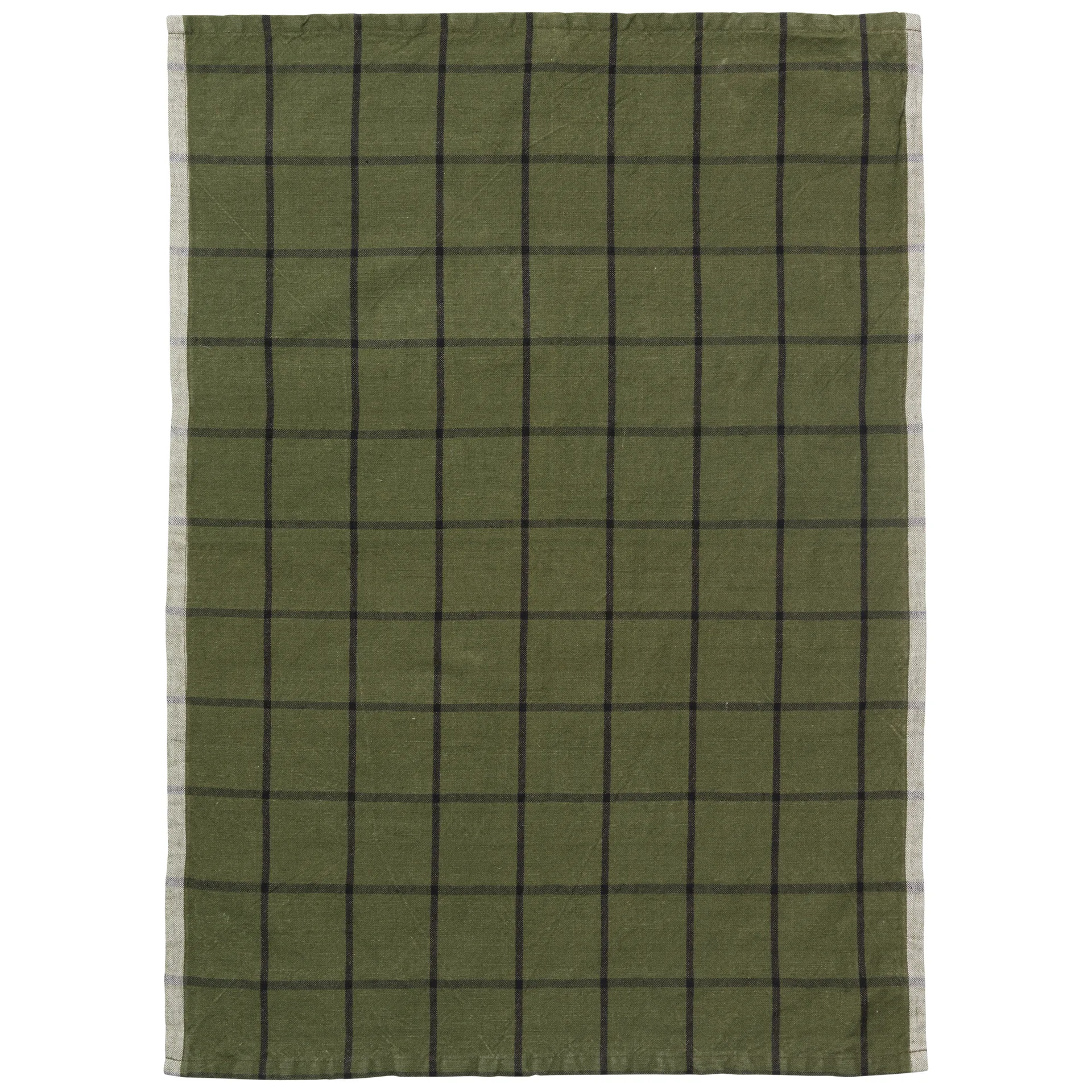 Ręcznik kuchenny Hale 50x70 cm, Green-black Ferm Living