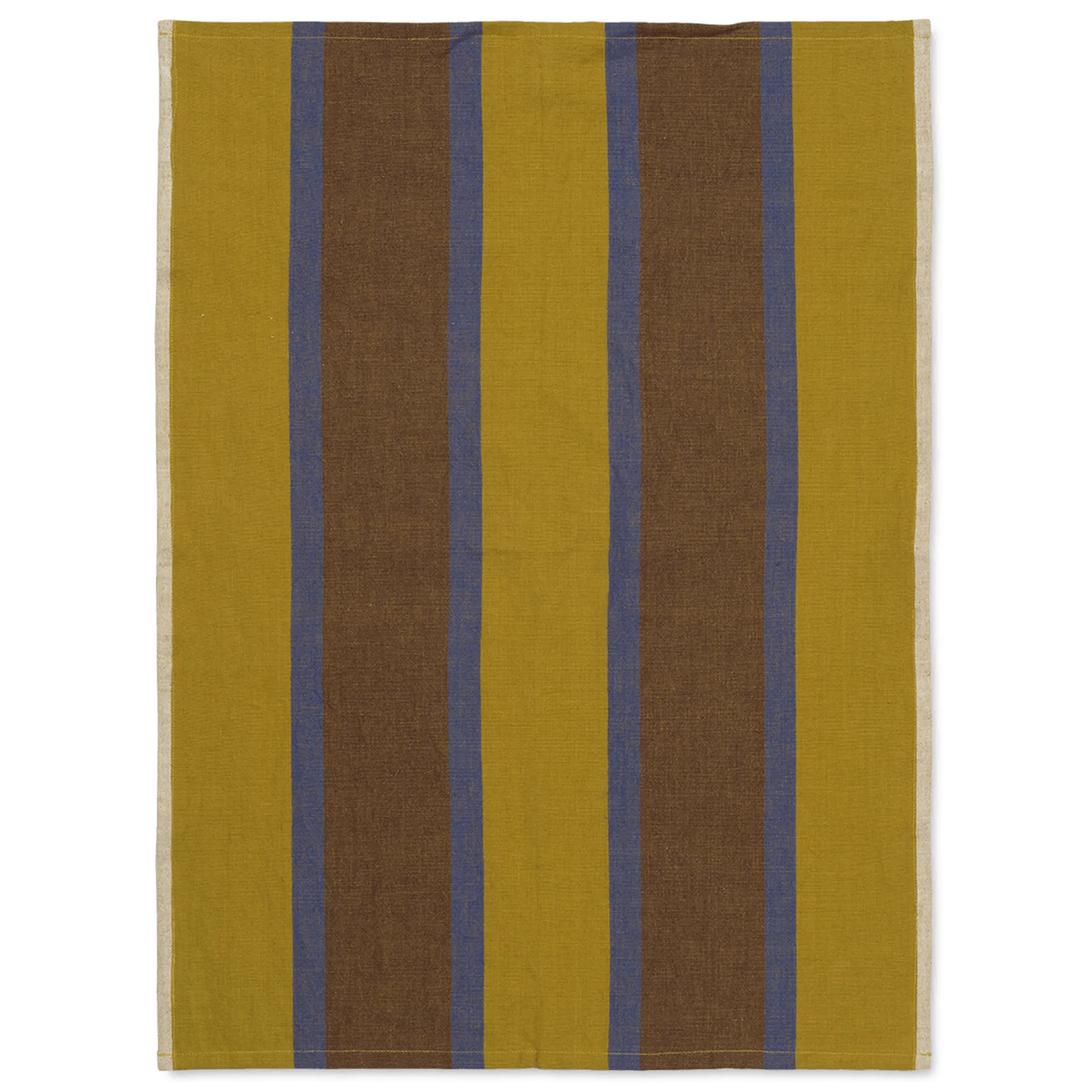 Ręcznik kuchenny Hale 50x70 cm, Lime-bright blue-chocolate Ferm Living