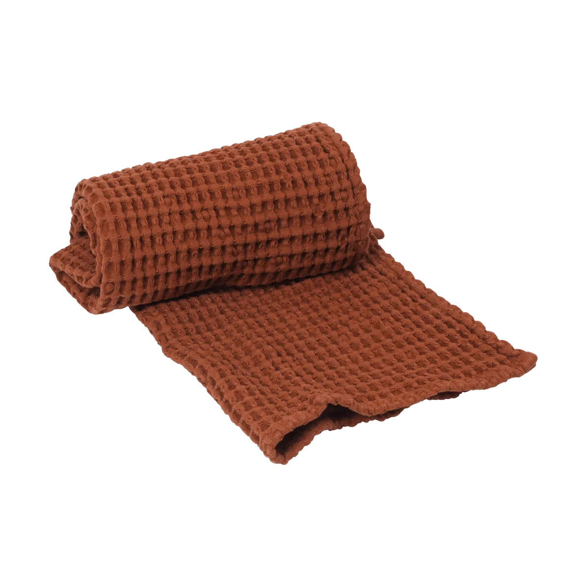 Ręcznik z bawełny organicznej 50x100 cm, Brown Clay Ferm Living