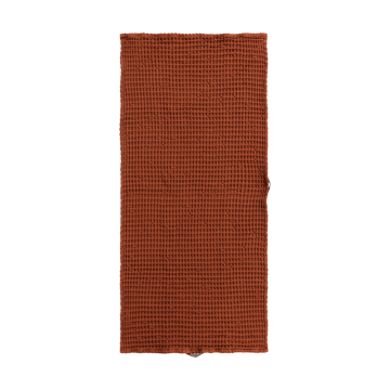 Ręcznik z bawełny organicznej 50x100 cm - Brown Clay - Ferm Living
