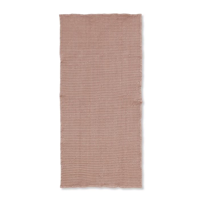 Ręcznik z bawełny organicznej 50x100 cm - Dusty rose - ferm LIVING
