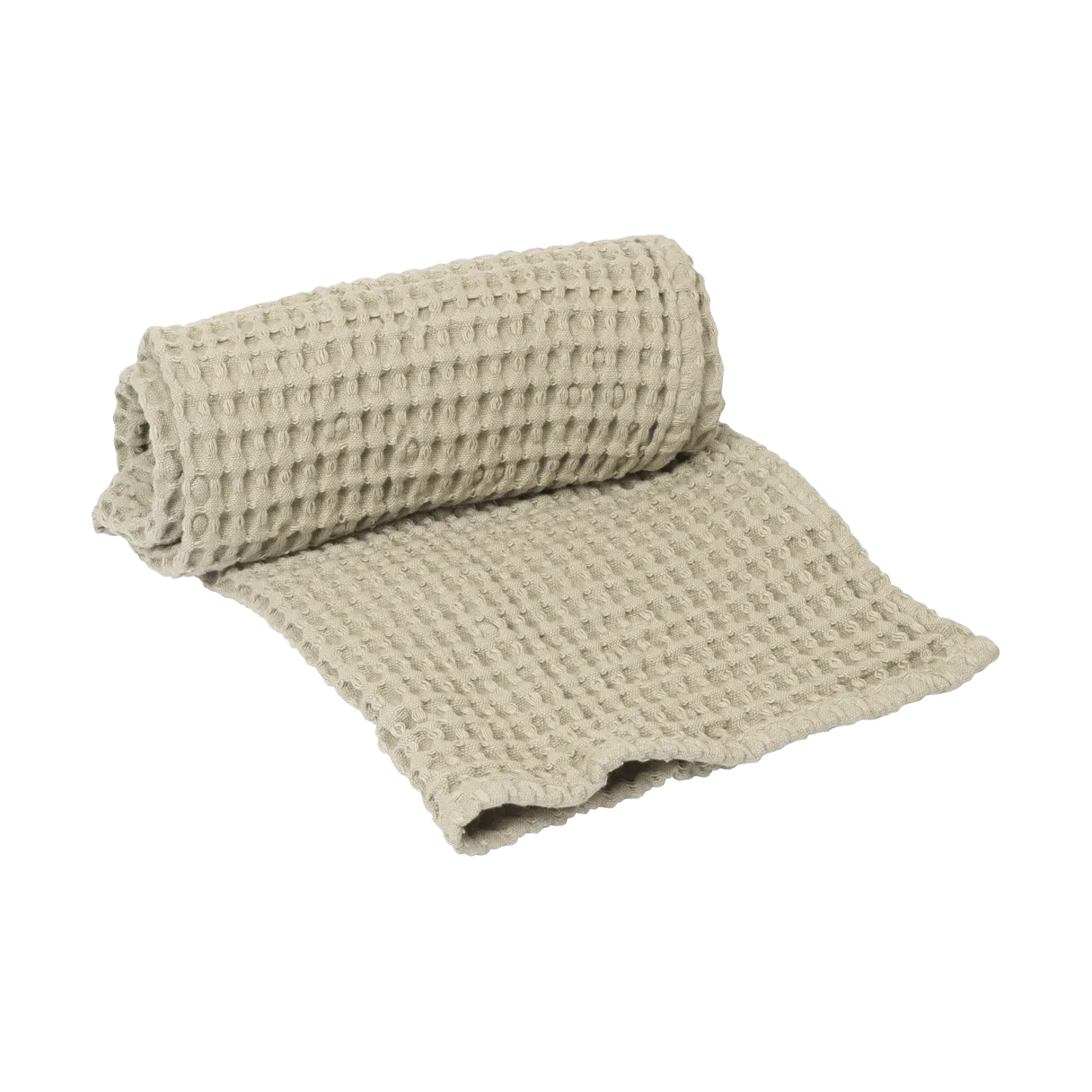 Ręcznik z bawełny organicznej 50x100 cm, Light Celedon Ferm Living