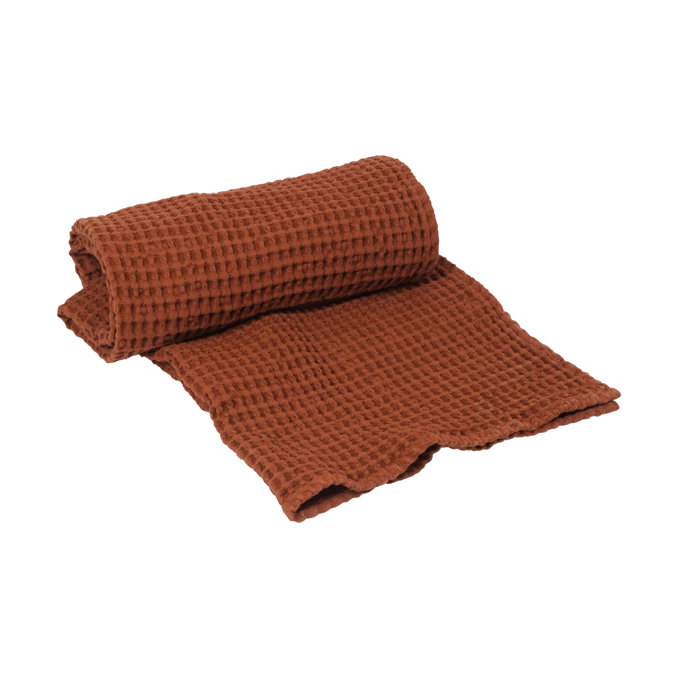 Ręcznik z bawełny organicznej 70x140 cm, Brown Clay Ferm Living