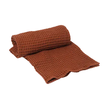 Ręcznik z bawełny organicznej 70x140 cm - Brown Clay - Ferm Living