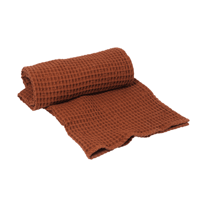 Ręcznik z bawełny organicznej 70x140 cm - Brown Clay - Ferm Living