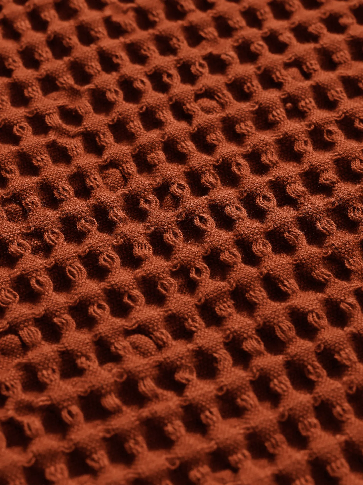 Ręcznik z bawełny organicznej 70x140 cm, Brown Clay Ferm Living