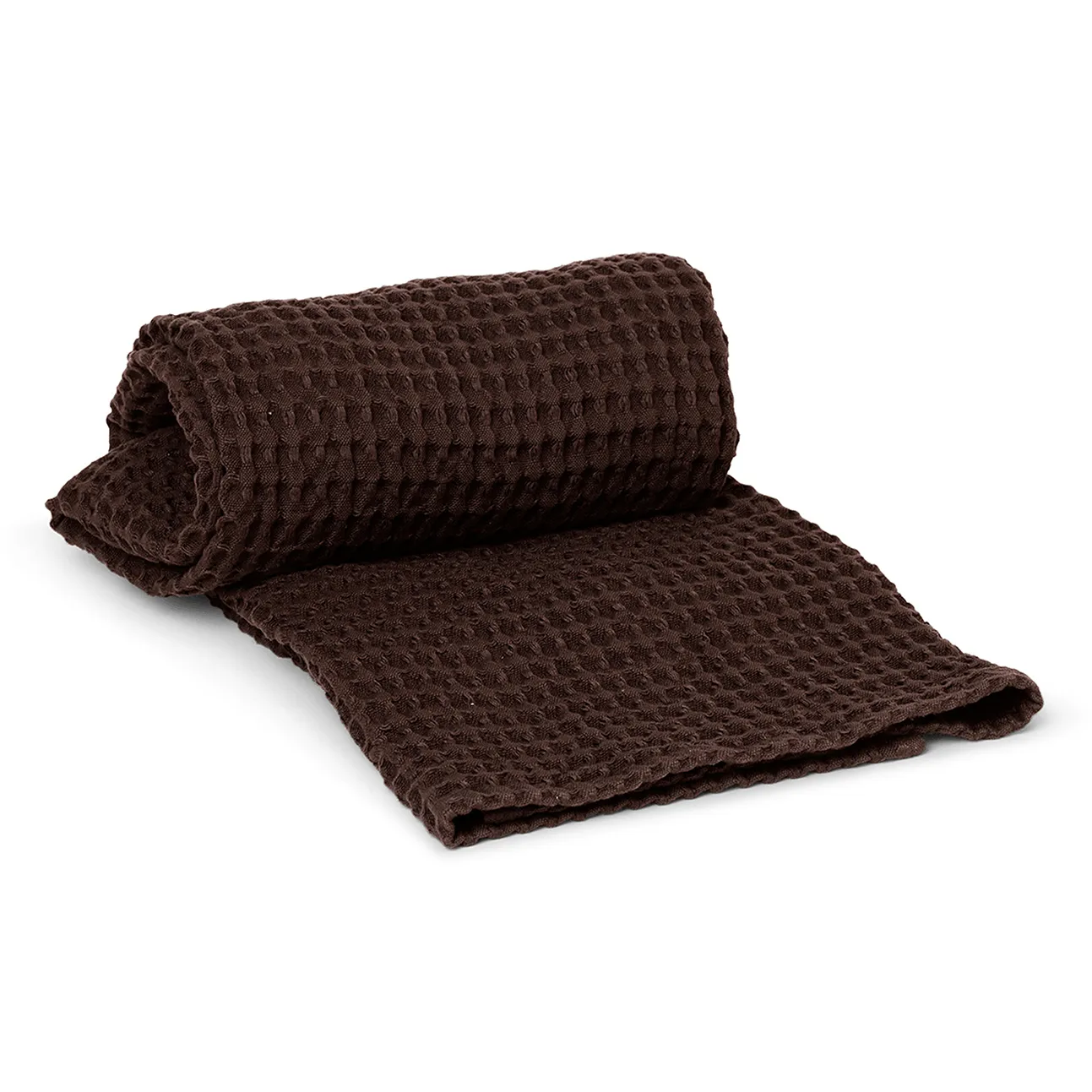 Ręcznik z bawełny organicznej 70x140 cm, Chocolate Ferm Living