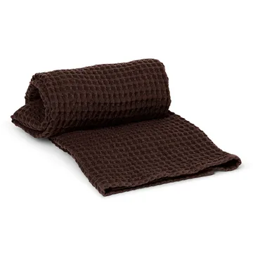Ręcznik z bawełny organicznej 70x140 cm - Chocolate - Ferm Living