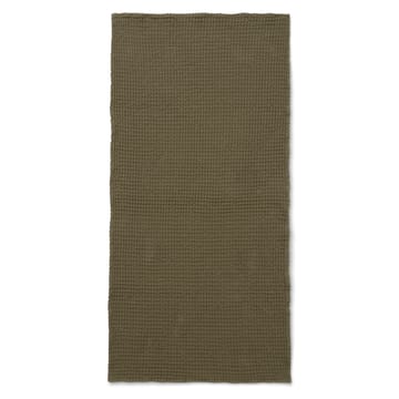 Ręcznik z bawełny organicznej 70x140 cm - olive - ferm LIVING