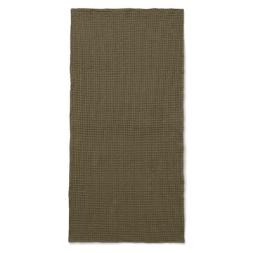 Ręcznik z bawełny organicznej 70x140 cm - olive - Ferm Living
