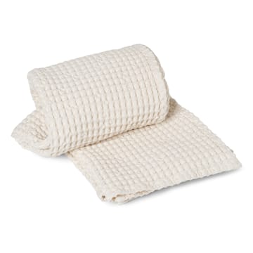 Ręcznik z bawełny organicznej off-white - 70x140 cm - Ferm Living