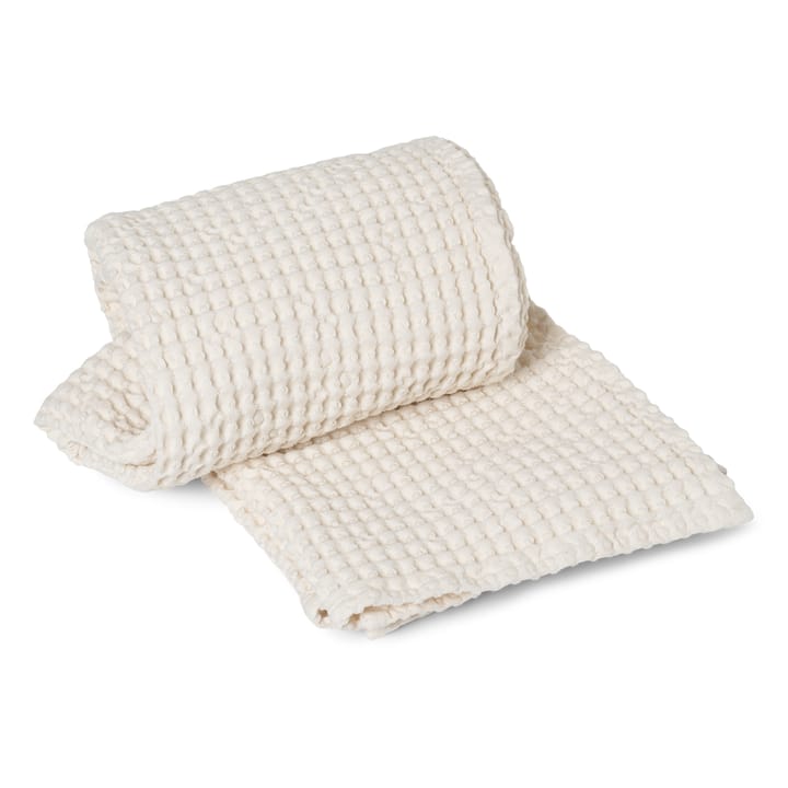 Ręcznik z bawełny organicznej off-white - 70x140 cm - Ferm LIVING