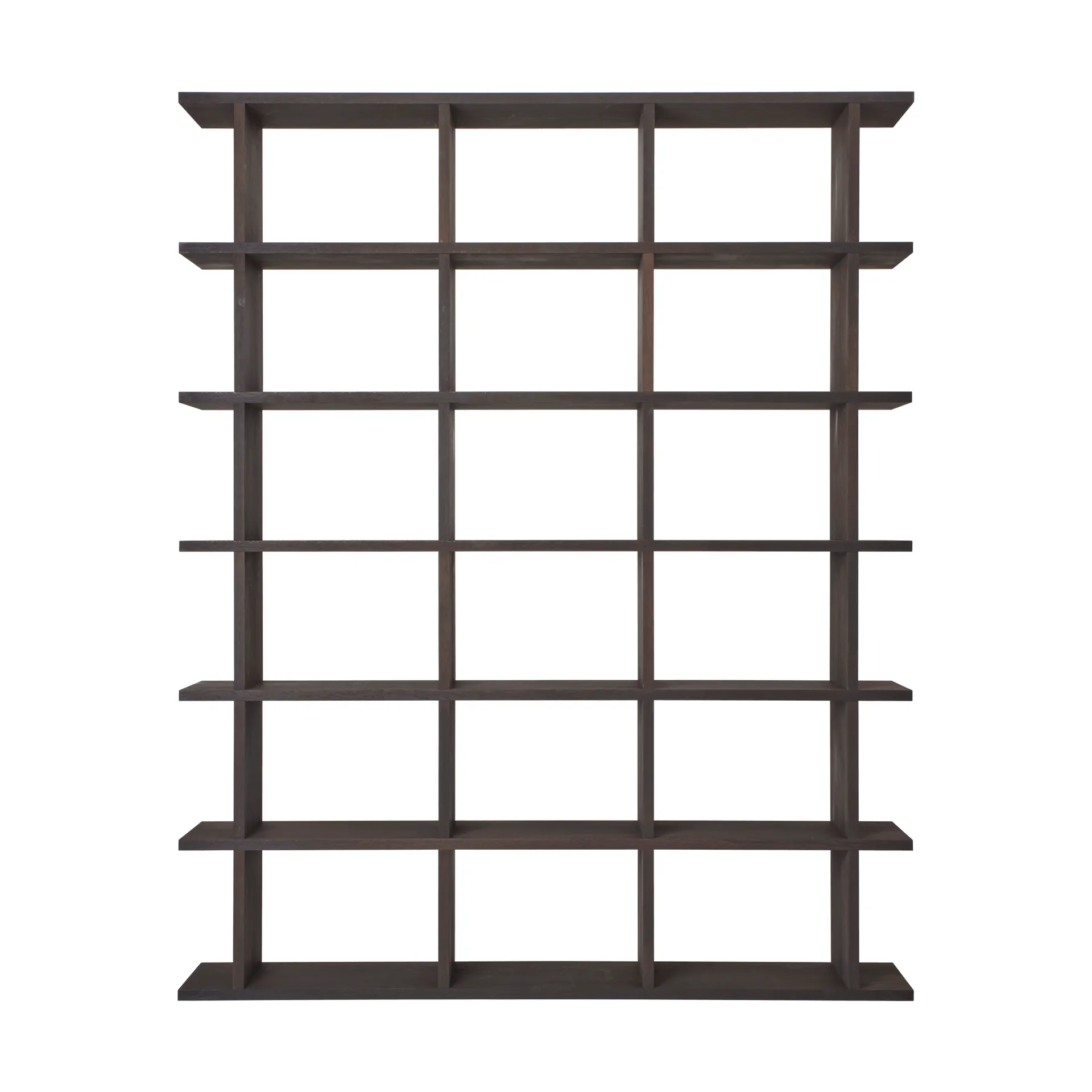 Regał na książki  Kona 3x6, Dark Stained Ferm Living