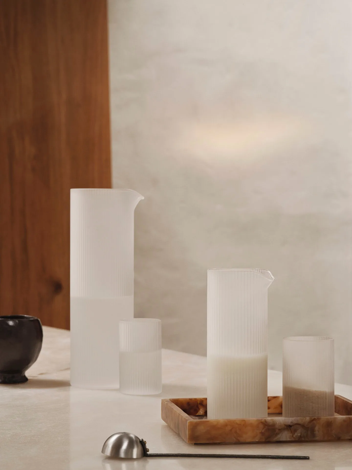 Ripple dzbanek na mleko 400 ml, Frosted Ferm Living