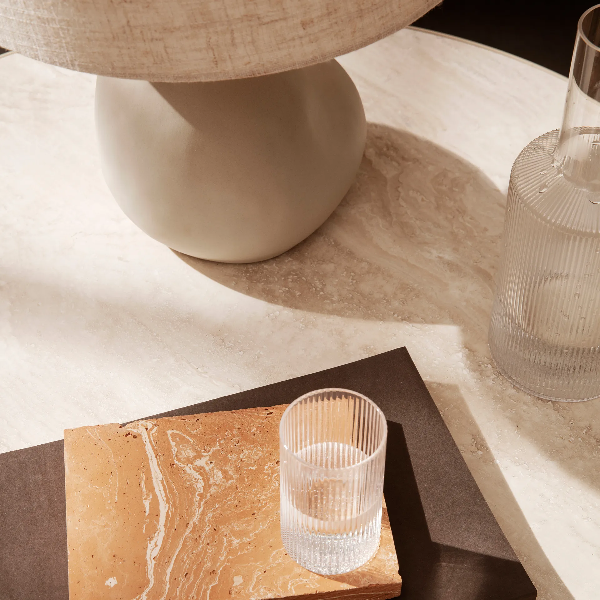 Ripple kieliszki do przystawek 140 ml, 4‑pak, Clear Ferm Living