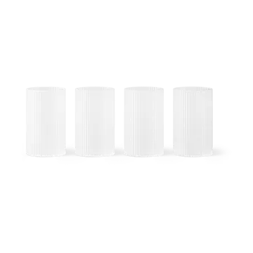 Ripple kieliszki do przystawek 140 ml, 4‑pak - Frosted - Ferm Living