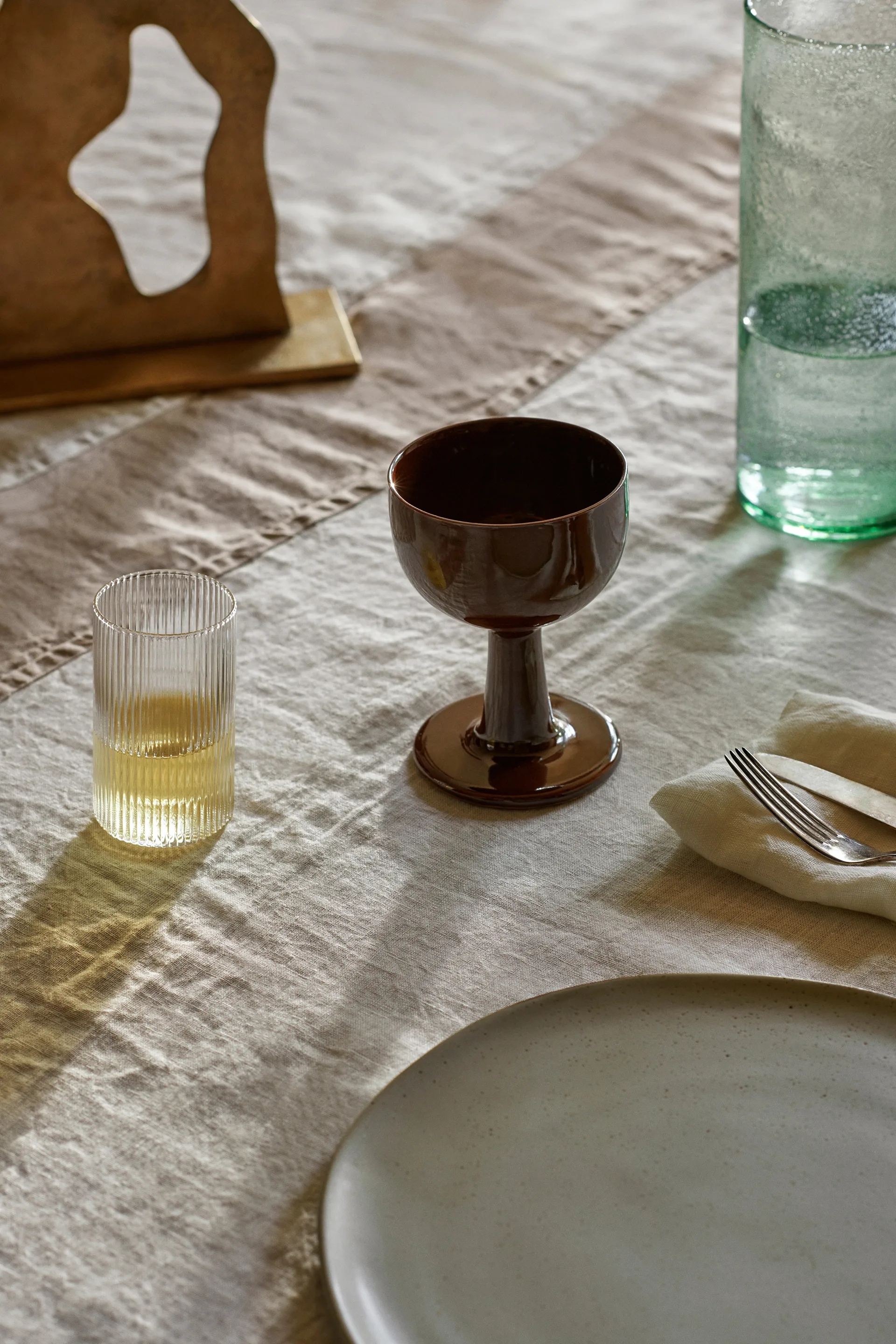 Ripple kieliszki do przystawek 140 ml, 4‑pak, Frosted Ferm Living