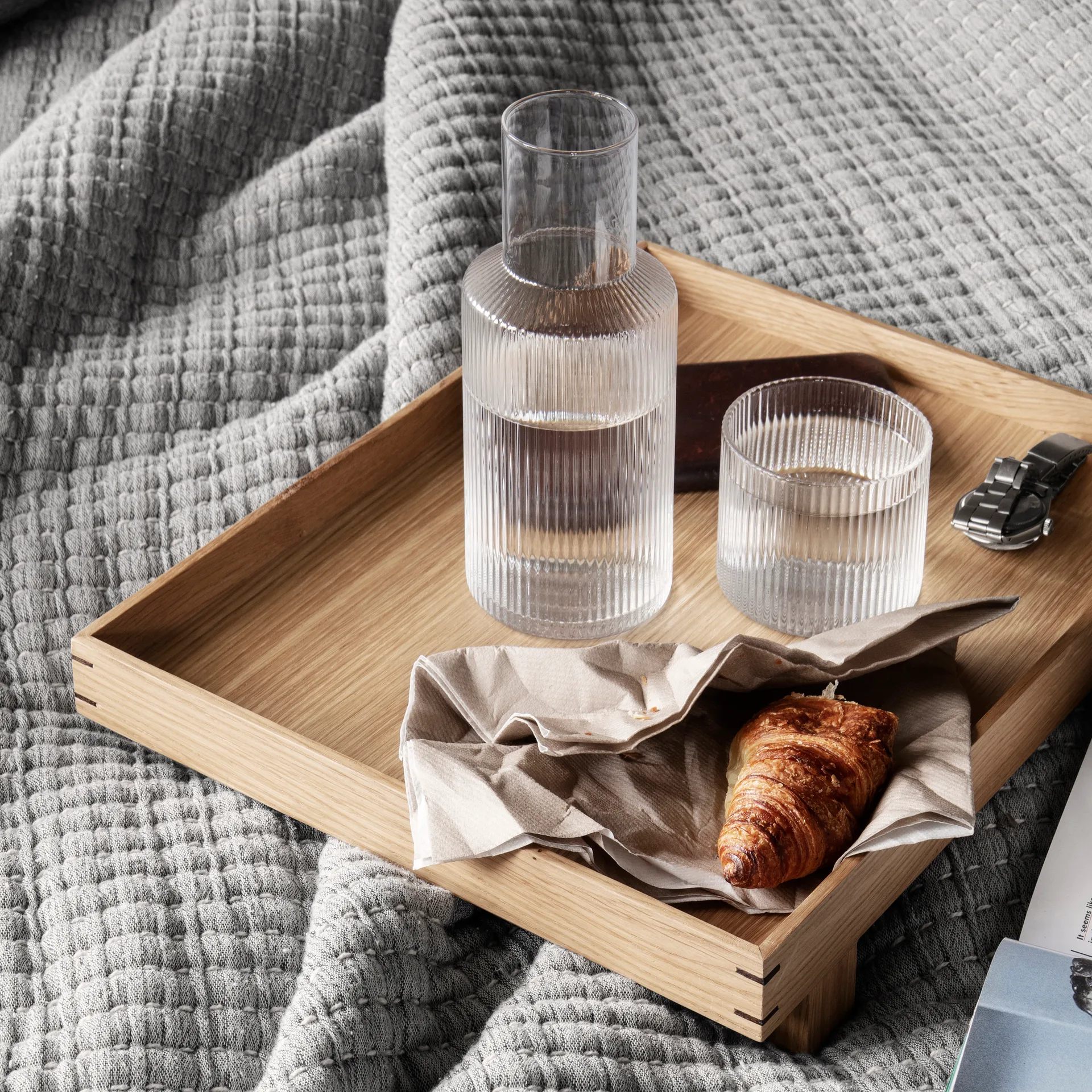 Ripple zestaw z karafką, mały, clear Ferm Living