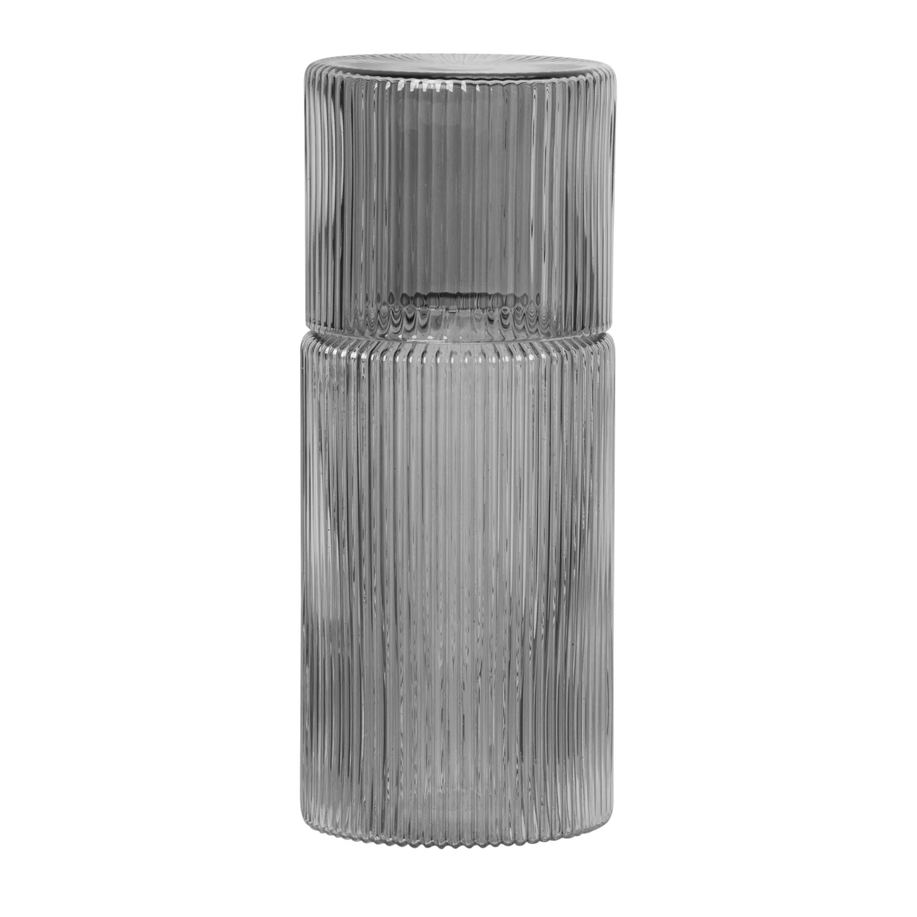 Ripple zestaw z karafką, mały, smoked grey Ferm Living