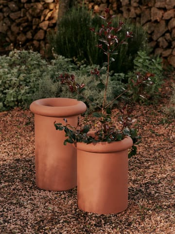 Rollo doniczka Ø31x46 cm - Terracotta - Ferm Living
