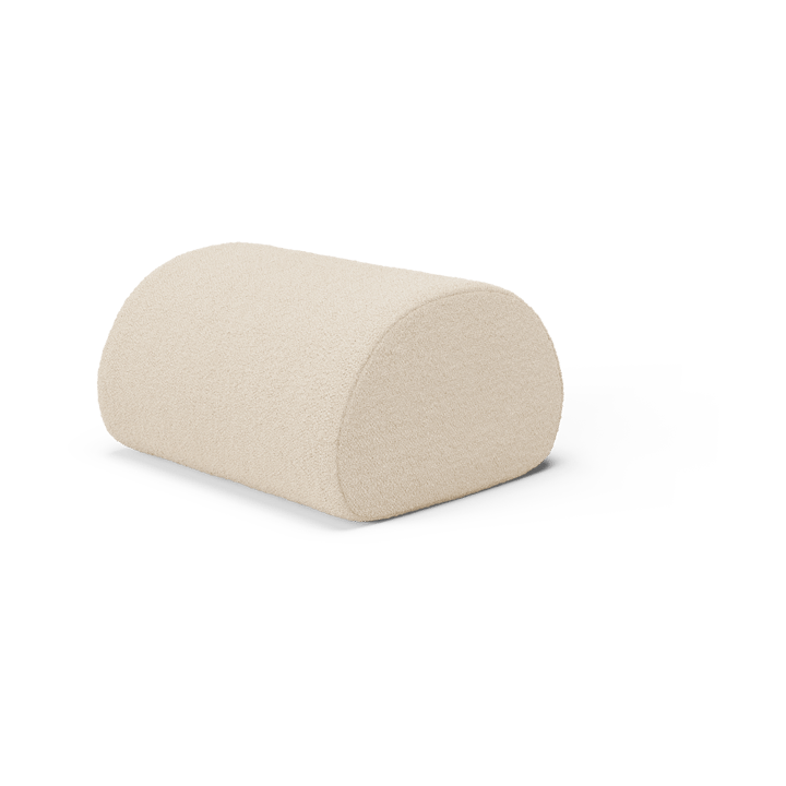 Rouli pouf pure bouclé puf - Off-white - Ferm LIVING