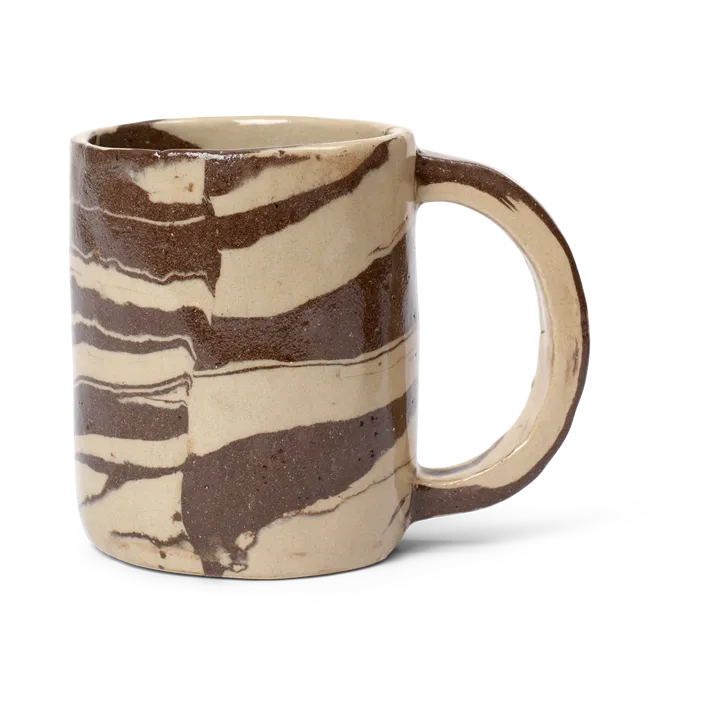 Ryu kubek wysoki 300 ml - Sand-brown - Ferm Living