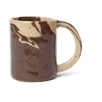 Ryu kubek wysoki 300 ml - Sand-brown - Ferm Living