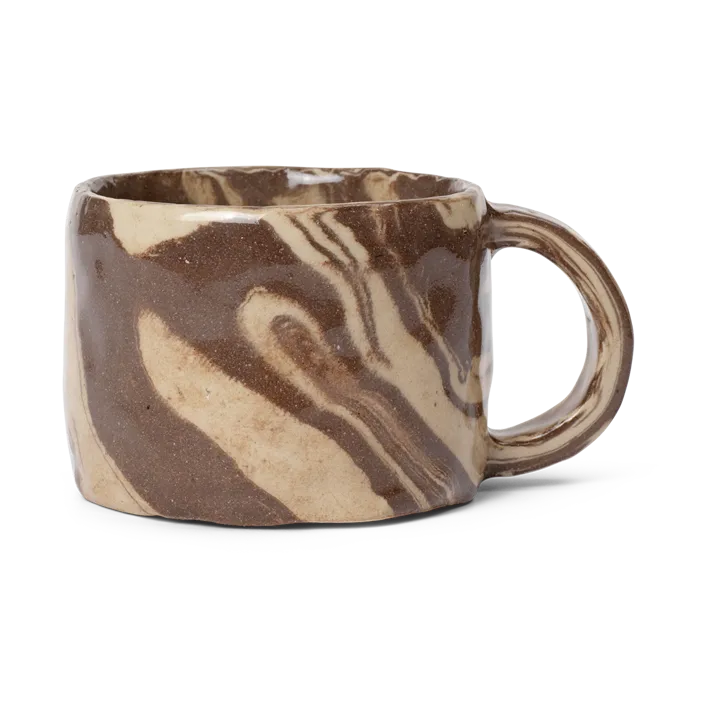 Ryu niska filiżanka 200 ml - Sand-brown - Ferm Living