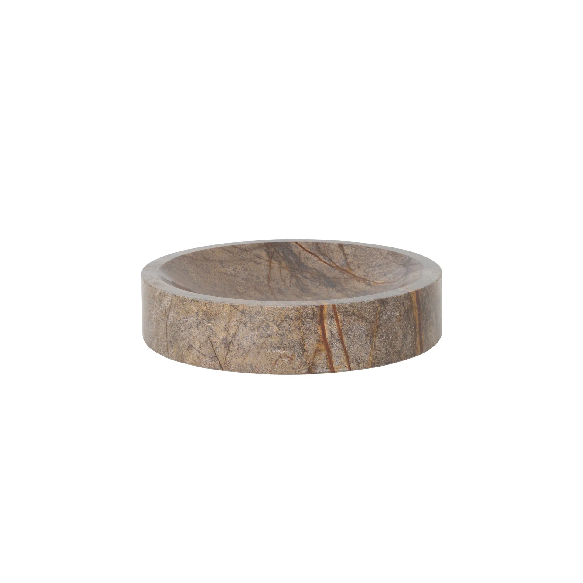 Scape marmurowa miska, brown Ferm Living