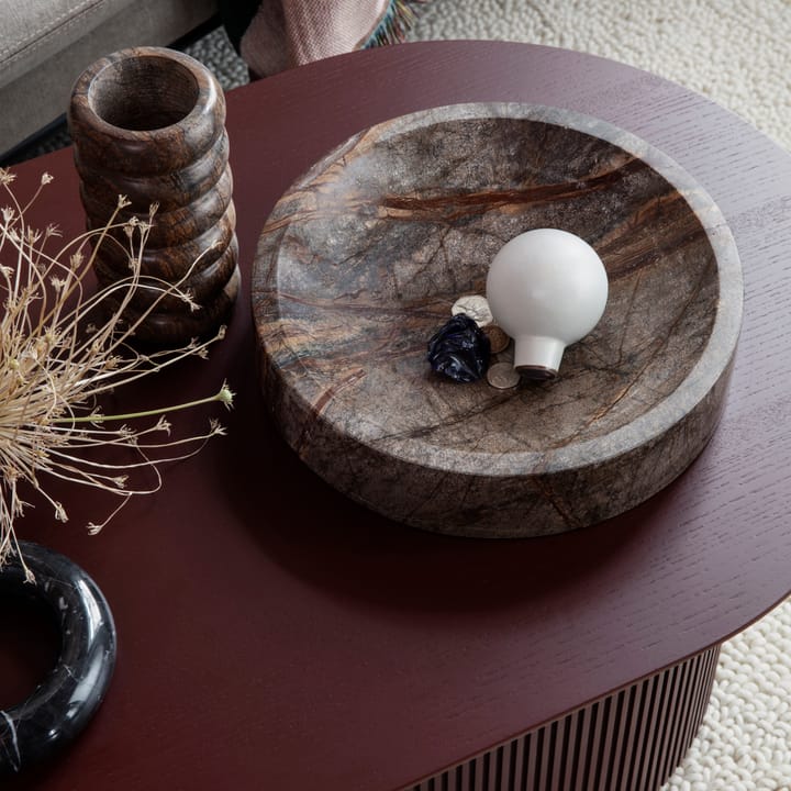 Scape marmurowa miska, brown Ferm Living