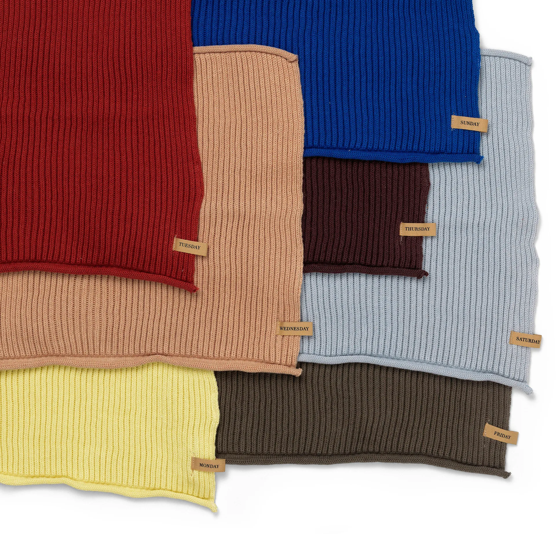 Ścierka Day 26x26 cm, 7-pak, Multi Ferm Living