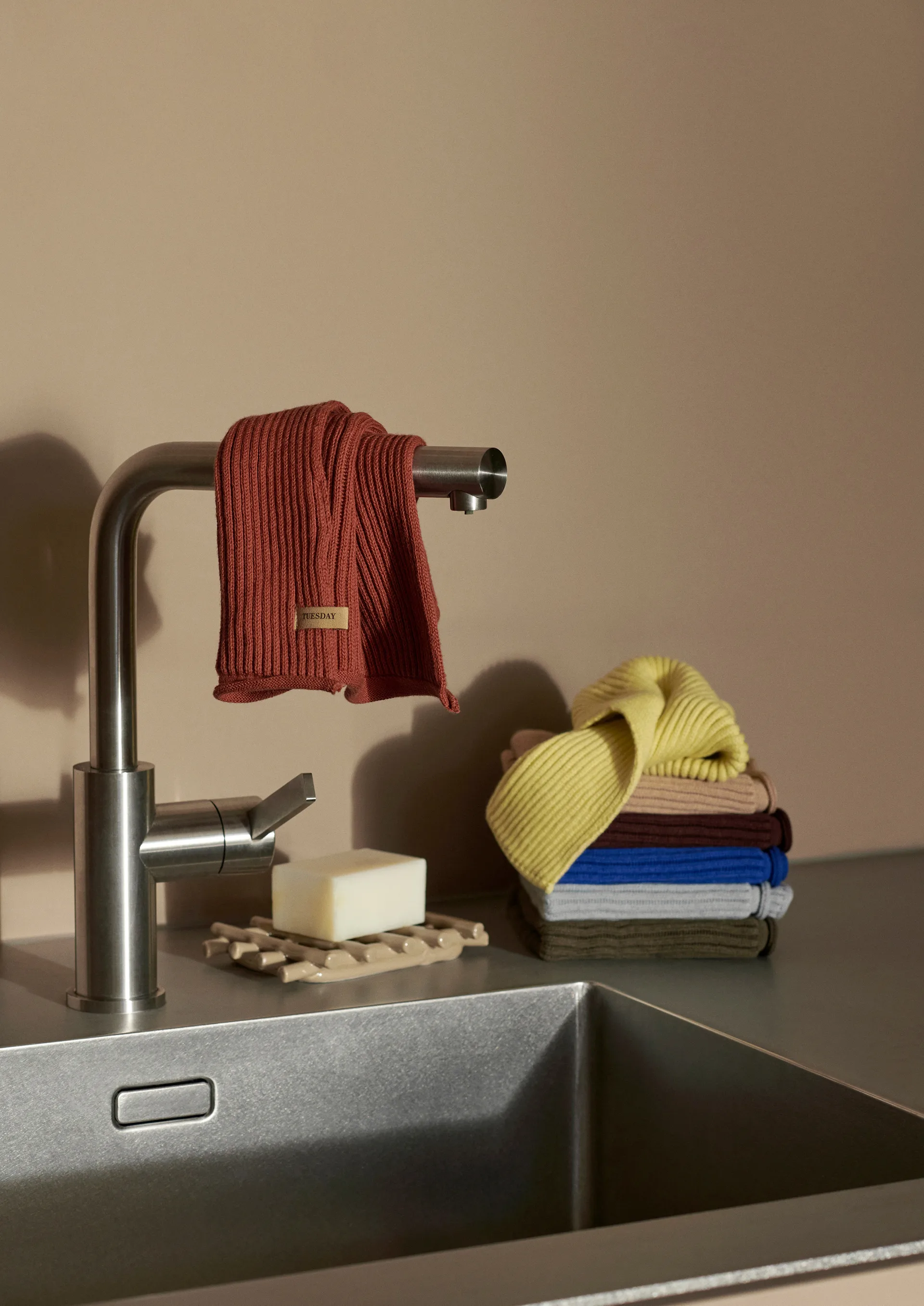 Ścierka Day 26x26 cm, 7-pak, Multi Ferm Living