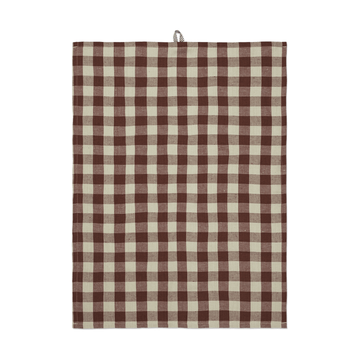 Ścierka do naczyń Hale 50x70 cm - Cinnamon-grey green - Ferm Living