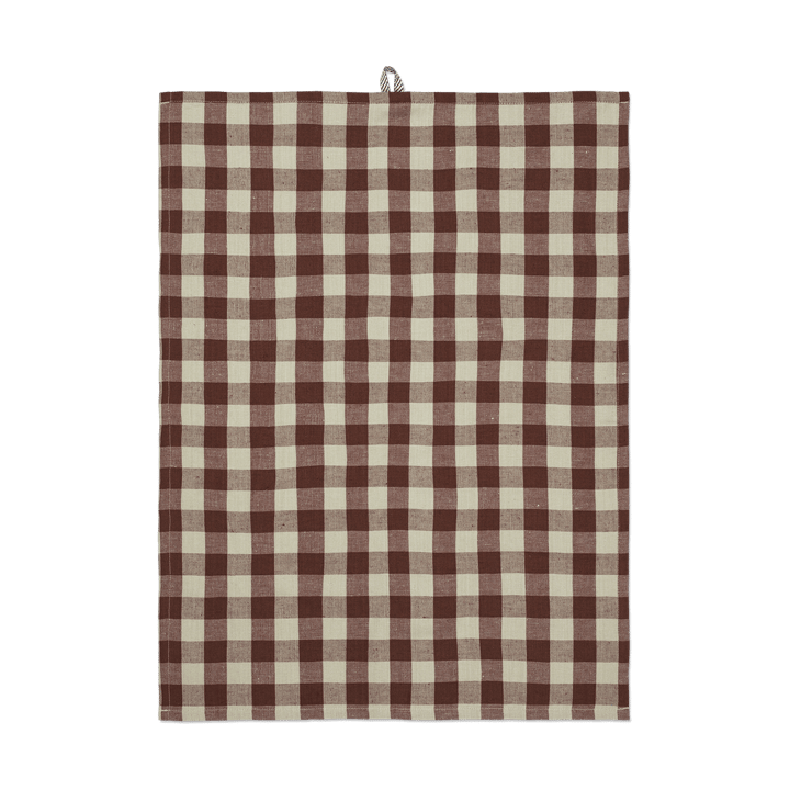Ścierka do naczyń Hale 50x70 cm - Cinnamon-grey green - Ferm LIVING