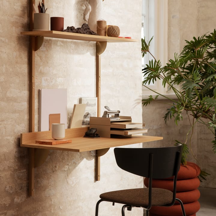 Sector biurko , dąb-brass Ferm Living