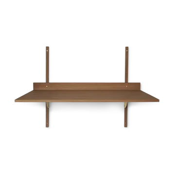 Sector biurko  - Smoked Oak, brass - Ferm Living